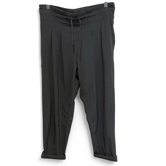 Prana Uptown Jogger Pants Pull-On Lightweight Elastic Waist Gray Size Medium - Picture 2 of 16